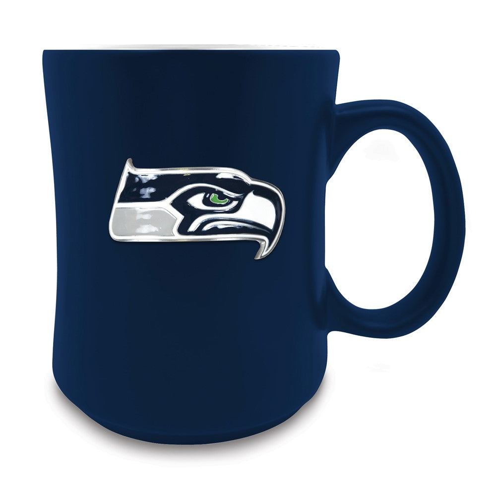 NFL Seattle Seahawks Ceramic 19 ounce Mug with Emblem