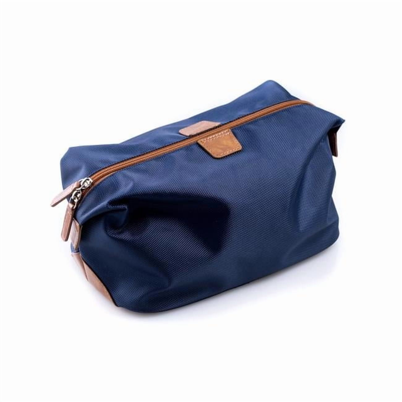 Blue Ballistic Nylon Travel Dopp Kit with Interior Bands QGM21293