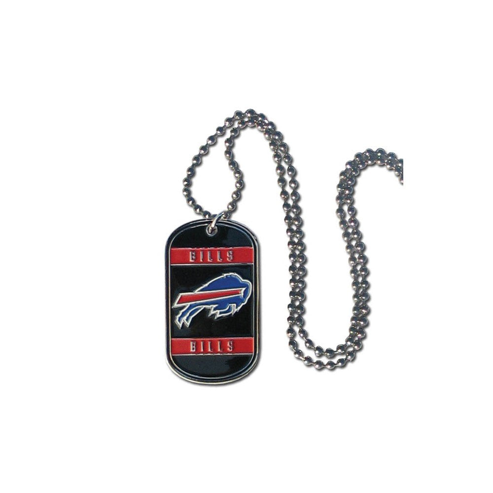NFL Bills 36 inch Dogtag Chain Necklace