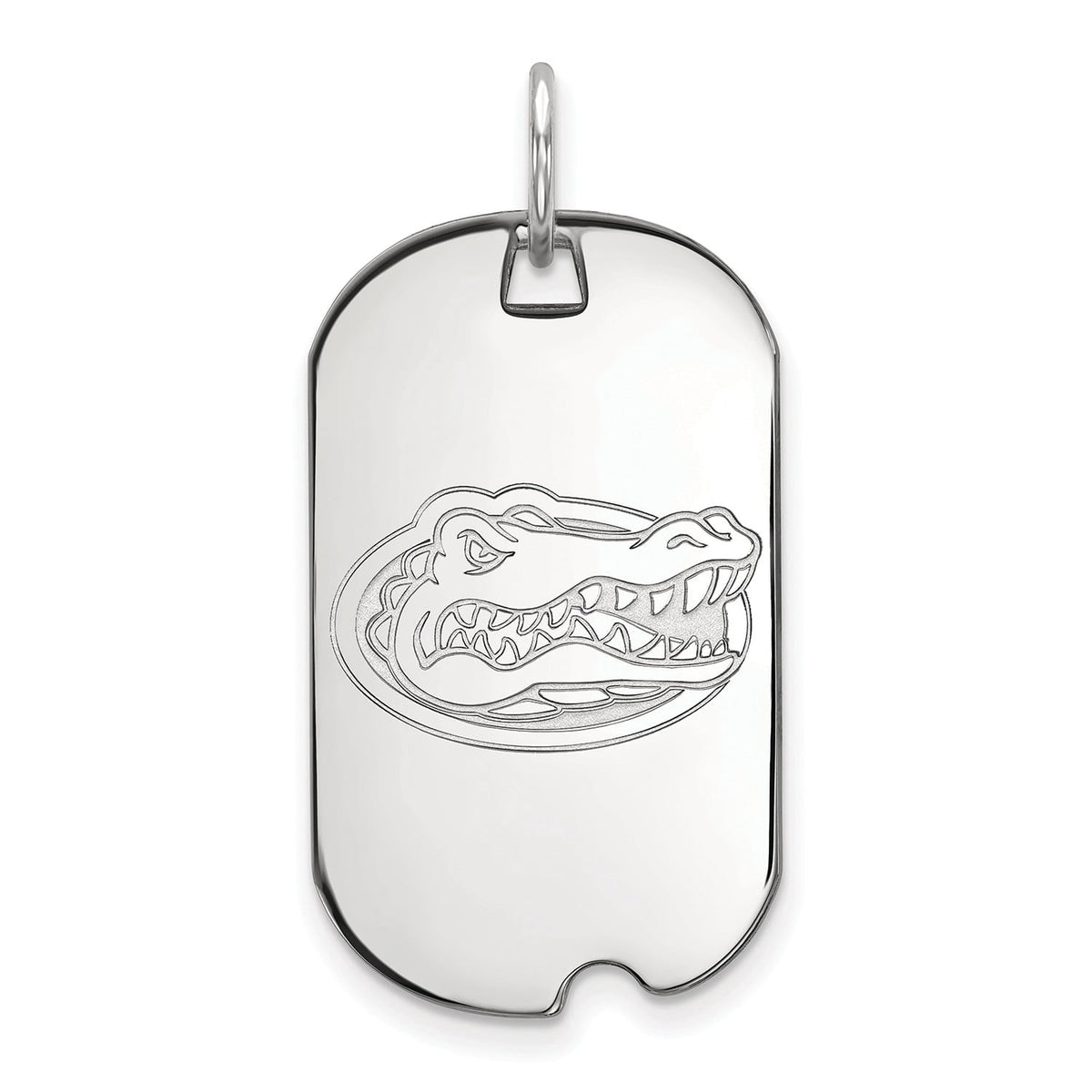 Women's Florida Gators Sterling Silver Small Dog Tag