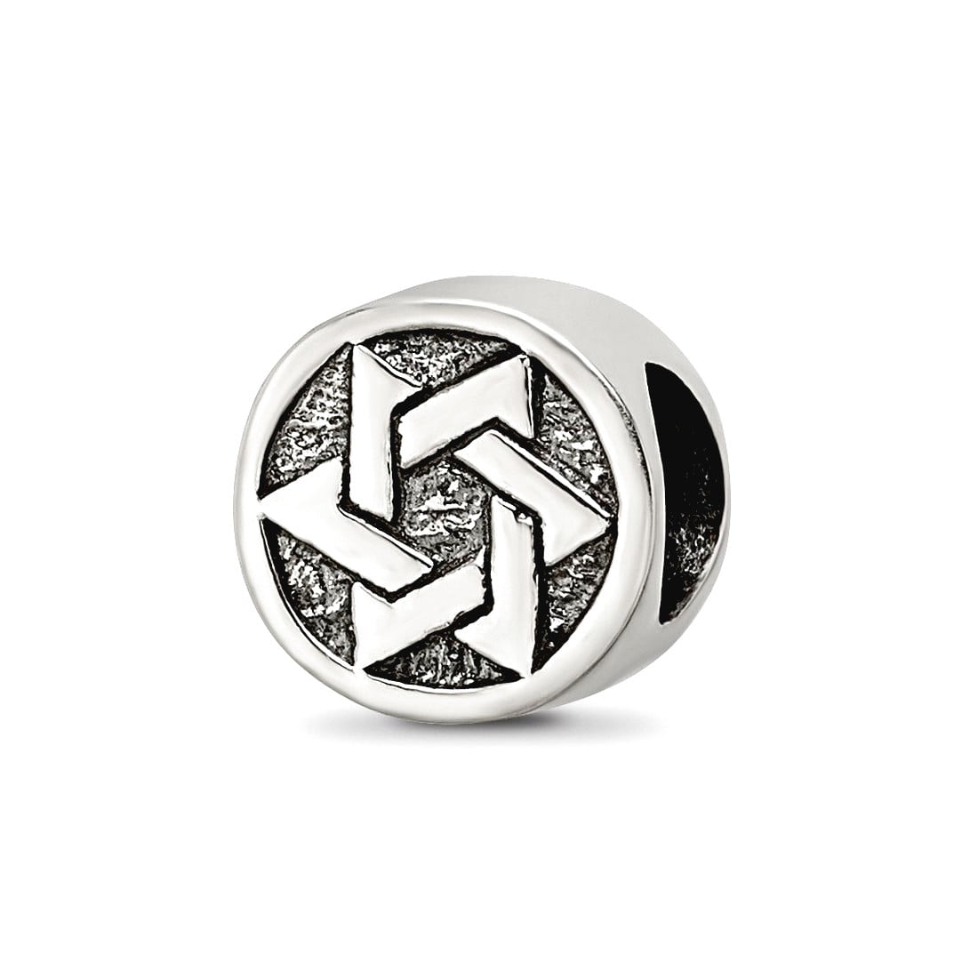 Sterling Silver Reflections Star of David Bead