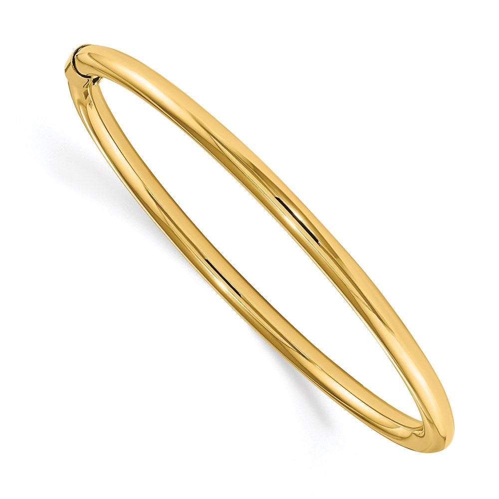 14k Madi K 2.5mm Slip-on Baby Bangle 5 inches