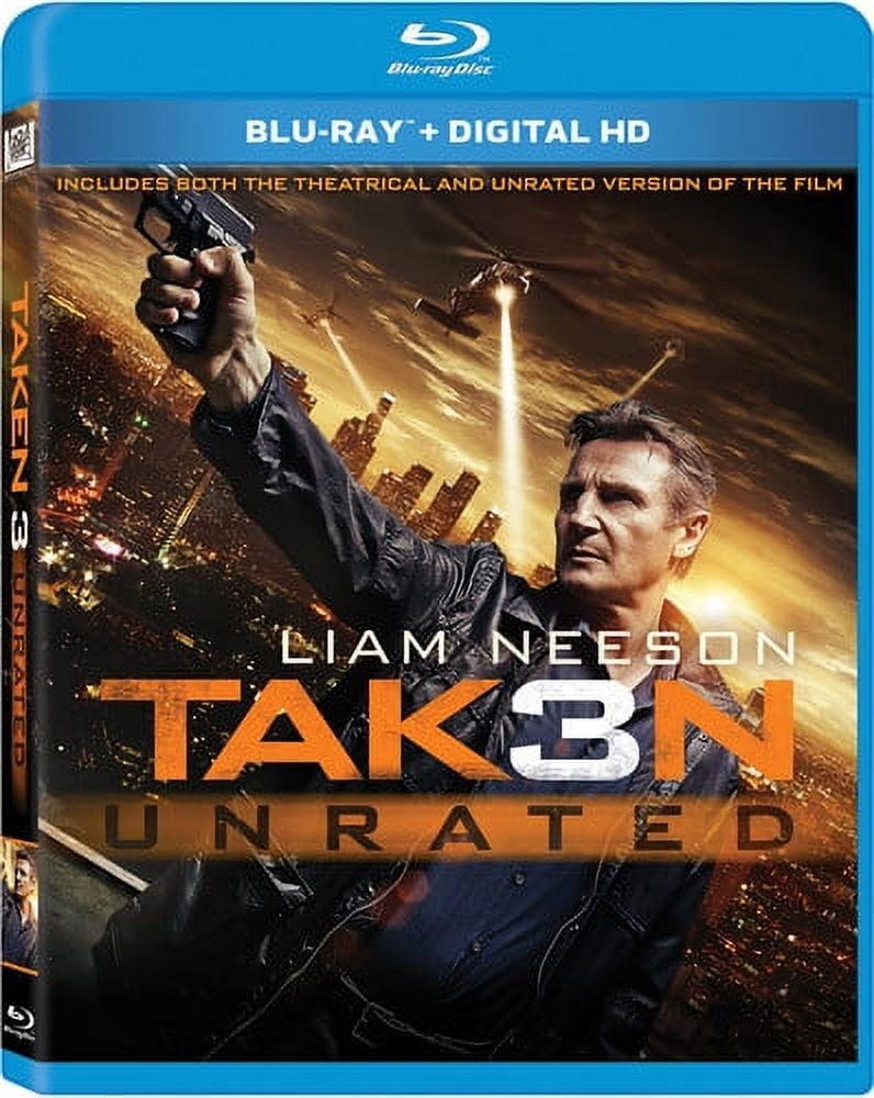 Taken 3 (Blu-ray), 20th Century Studios, Action & Adventure