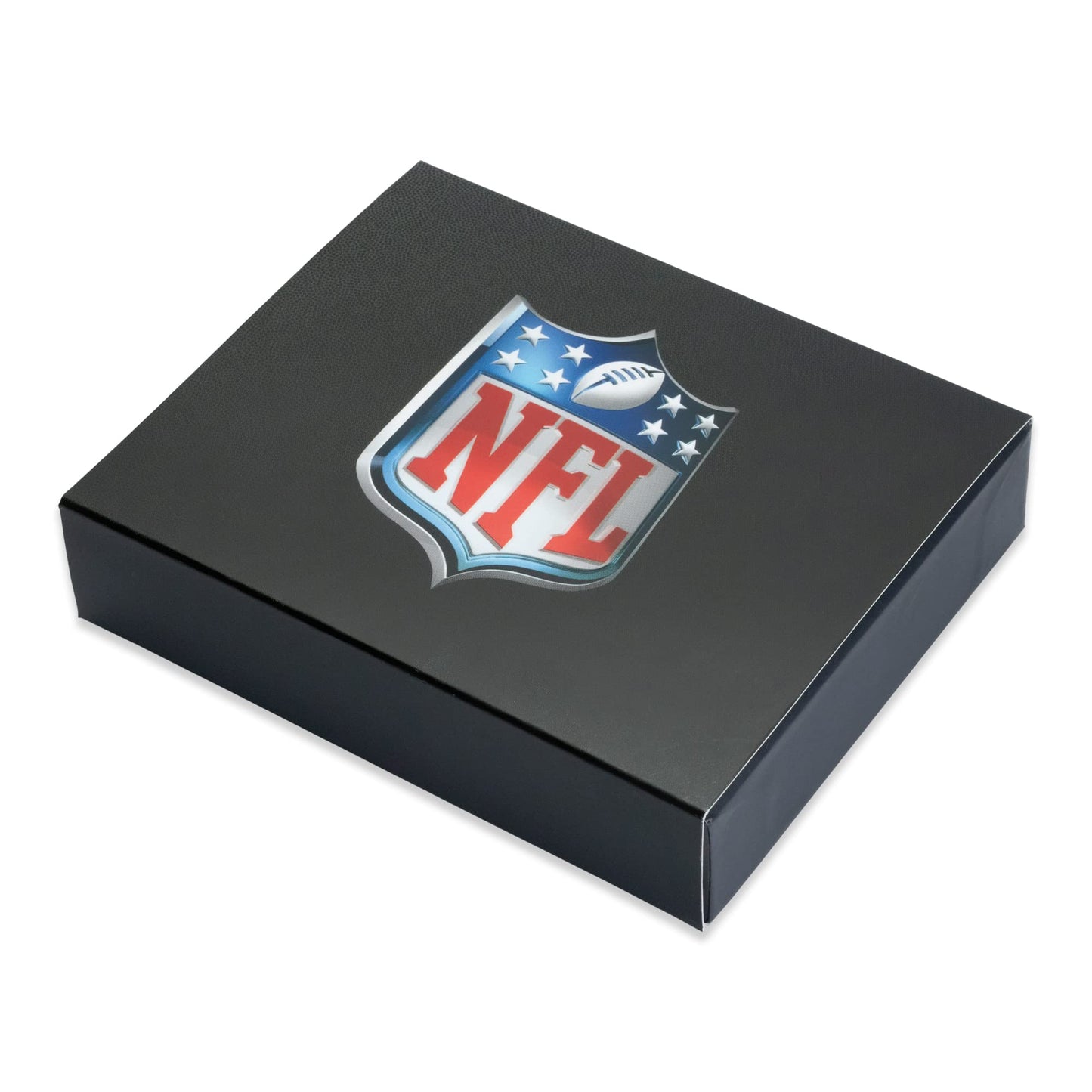 Rico Industries Football Indianapolis Black Laser Engraved Bill-fold Wallet - Slim Design - Great Gift