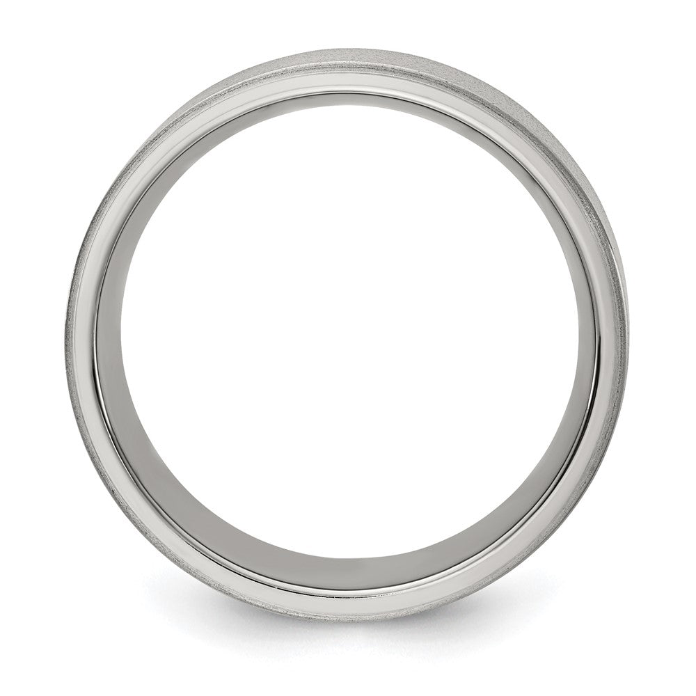 Titanium Diamond Cross Ring