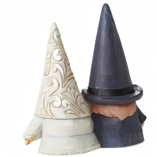 Enesco Jim Shore Bride and Groom Gnomes, Figurine, 5.75in H