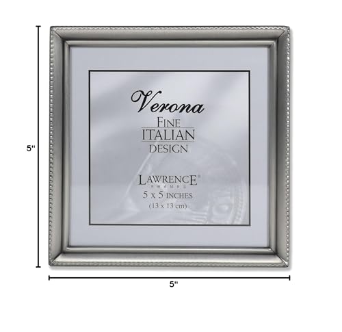 Lawrence Frames Metal Picture Frame, Antique Pewter