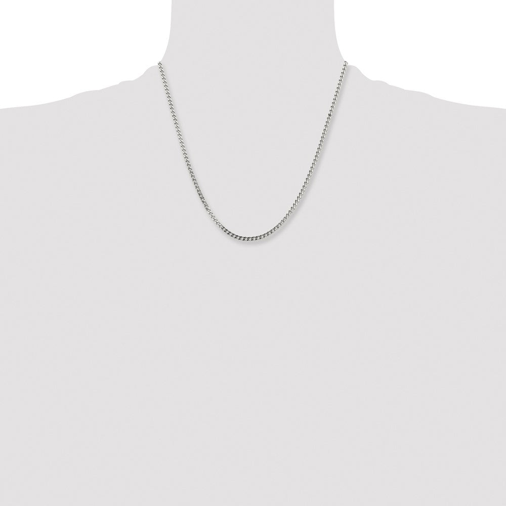 Stainless Steel Polished 3mm 20in Franco Chain