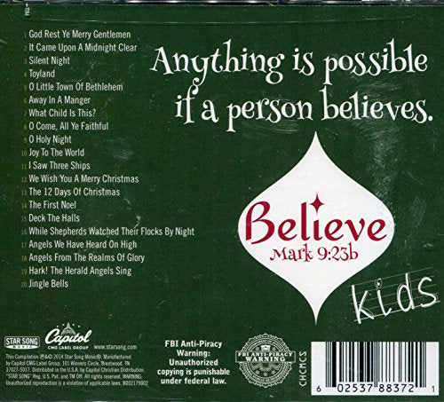 Believe Kids - Anything Is Possible If a Person Believes Mark 9:2