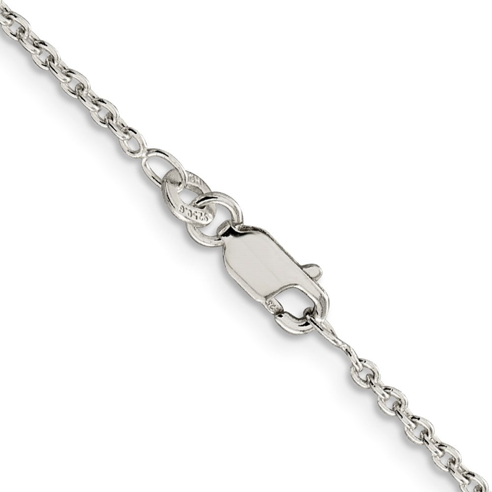 Sterling Silver 1.95mm Cable Chain Unfinished