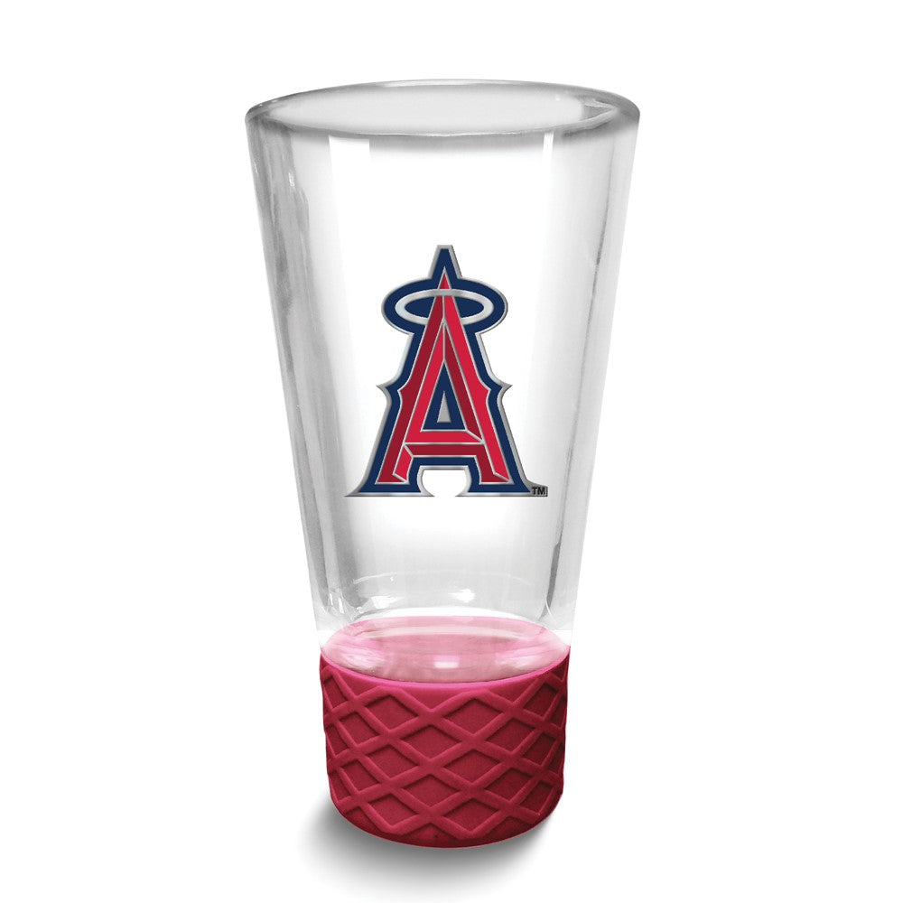 MLB Los Angeles Angels Collectors 4 oz. Shot Glass with Silicone Base
