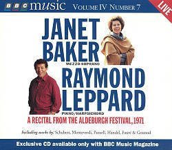 Janet Baker and Raymond Leppard at Aldeburgh