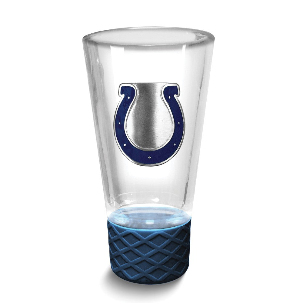 NFL Indianapolis Colts Collectors 4 oz. Shot Glass with Silicone Base