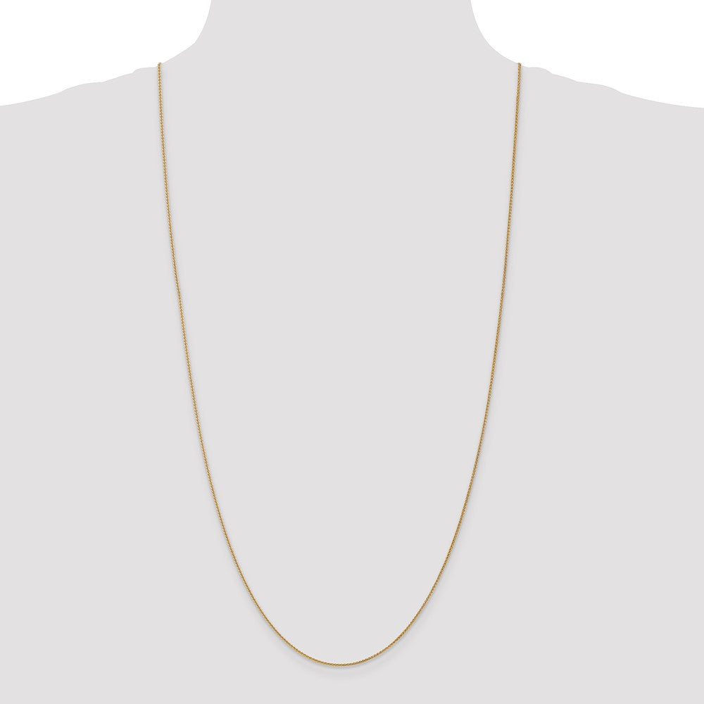 14K 1.0mm Spiga Chain