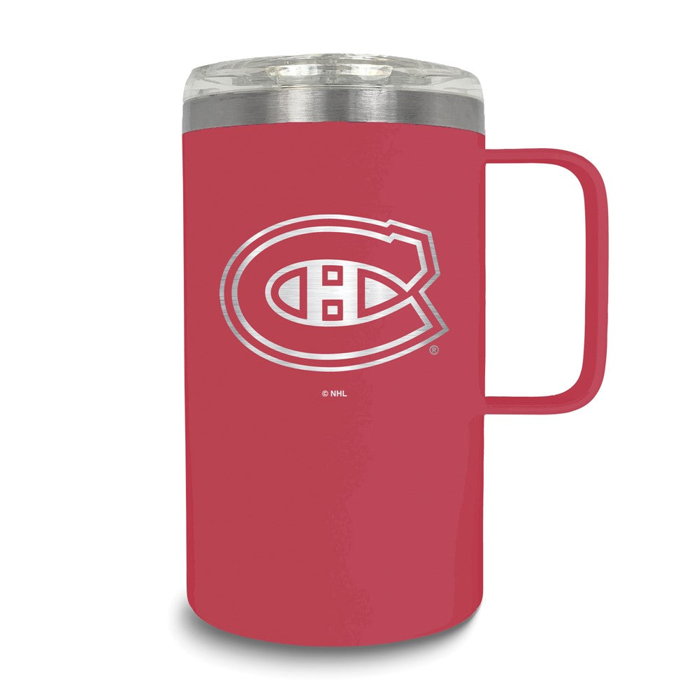 NHL Montreal Canadiens Stainless Steel 18 oz. Hustle Mug with Lid