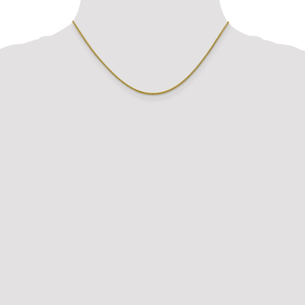 10K 1.5mm D/C Spiga Chain