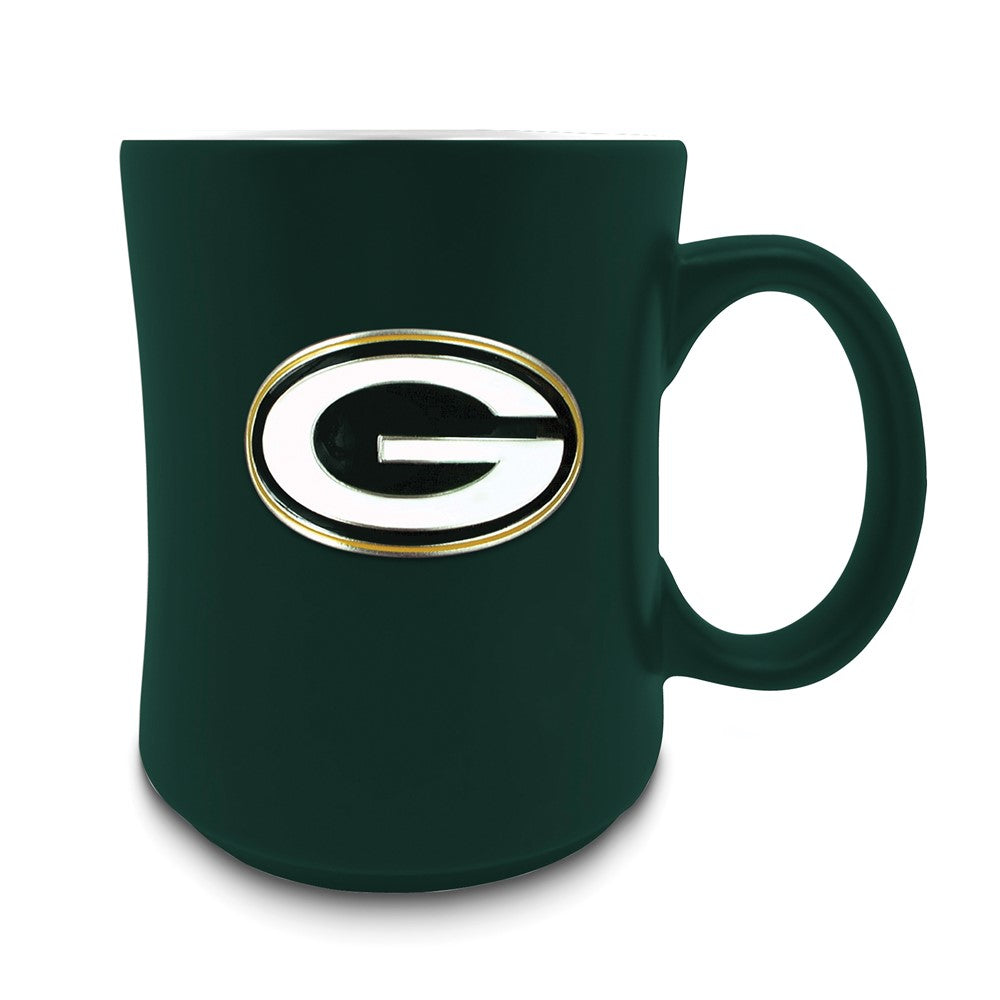 NFL Green Bay Packers Ceramic 19 ounce Mug with Emblem