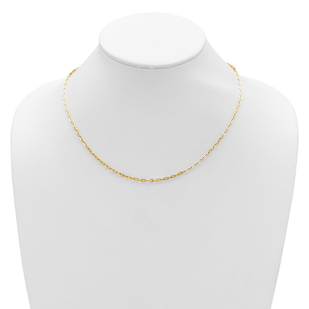 10K 1.1mm Franco 1in+1in Adjustable Chain