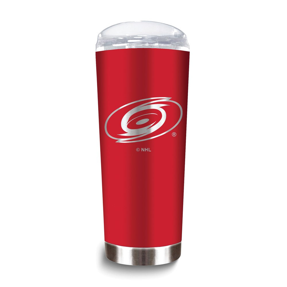 NHL Carolina Hurricanes Stainless Steel 18 oz. Roadie Tumbler with Lid