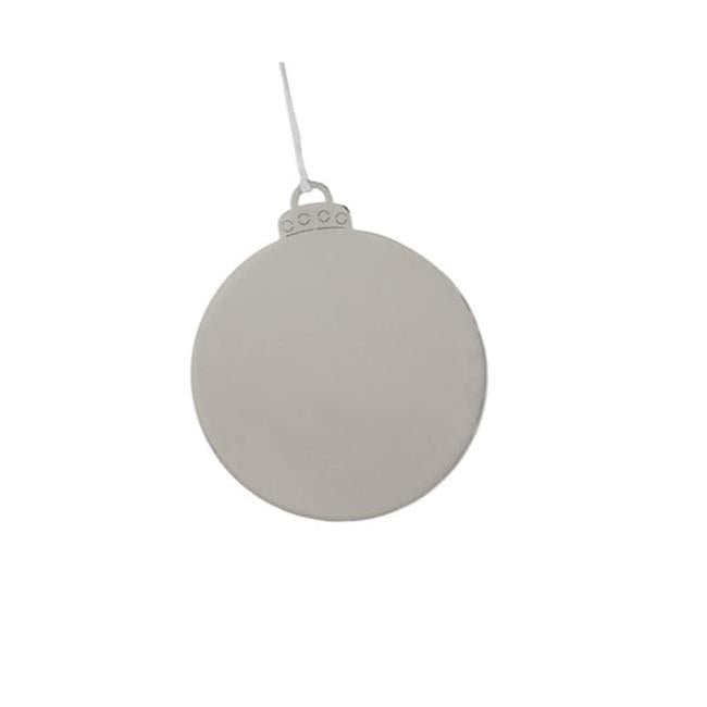 Creative Gifts 018841 Ball Ornament with White Tassel