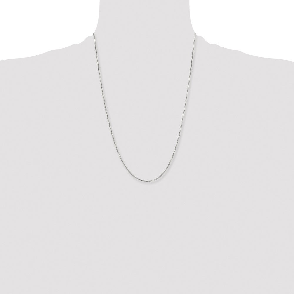 Stainless Steel Polished 1.5mm 24in Box Chain