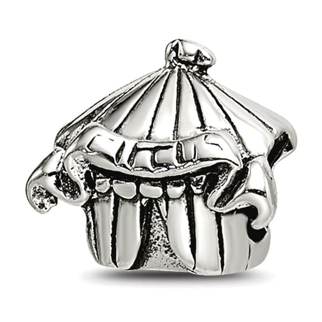 Sterling Silver Reflections Kids Circus Tent Bead