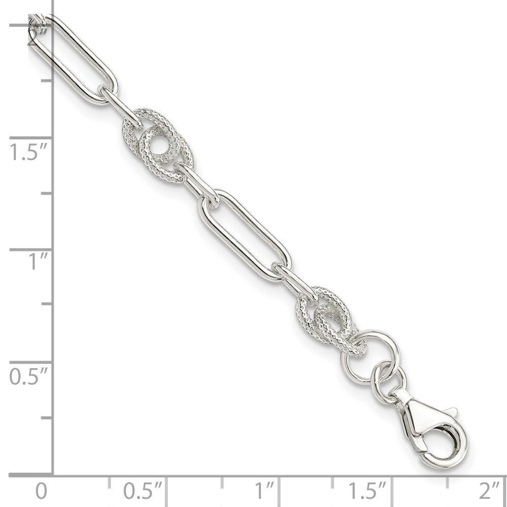 Sterling Silver Bracelet 7.5 inches