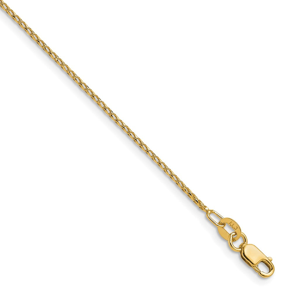 14K 1.15 mm D/C Open Franco Chain