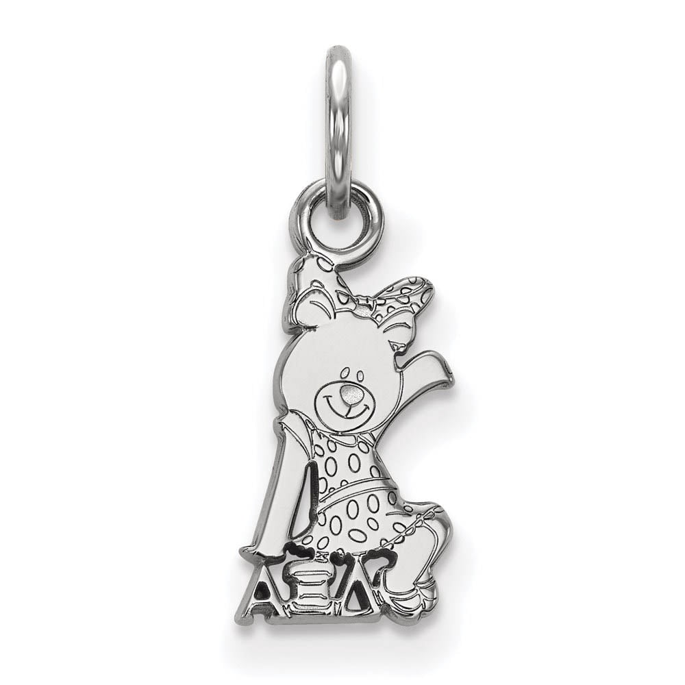 Sterling Silver Official Licensed Greek Sororities Alpha Xi Delta (???) XS Pendant
