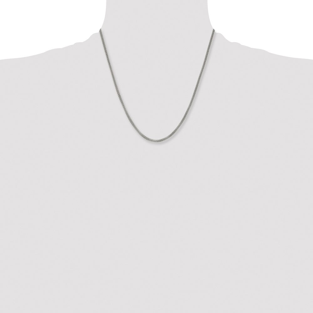 Stainless Steel Polished 3.2mm 20in Bismark Chain