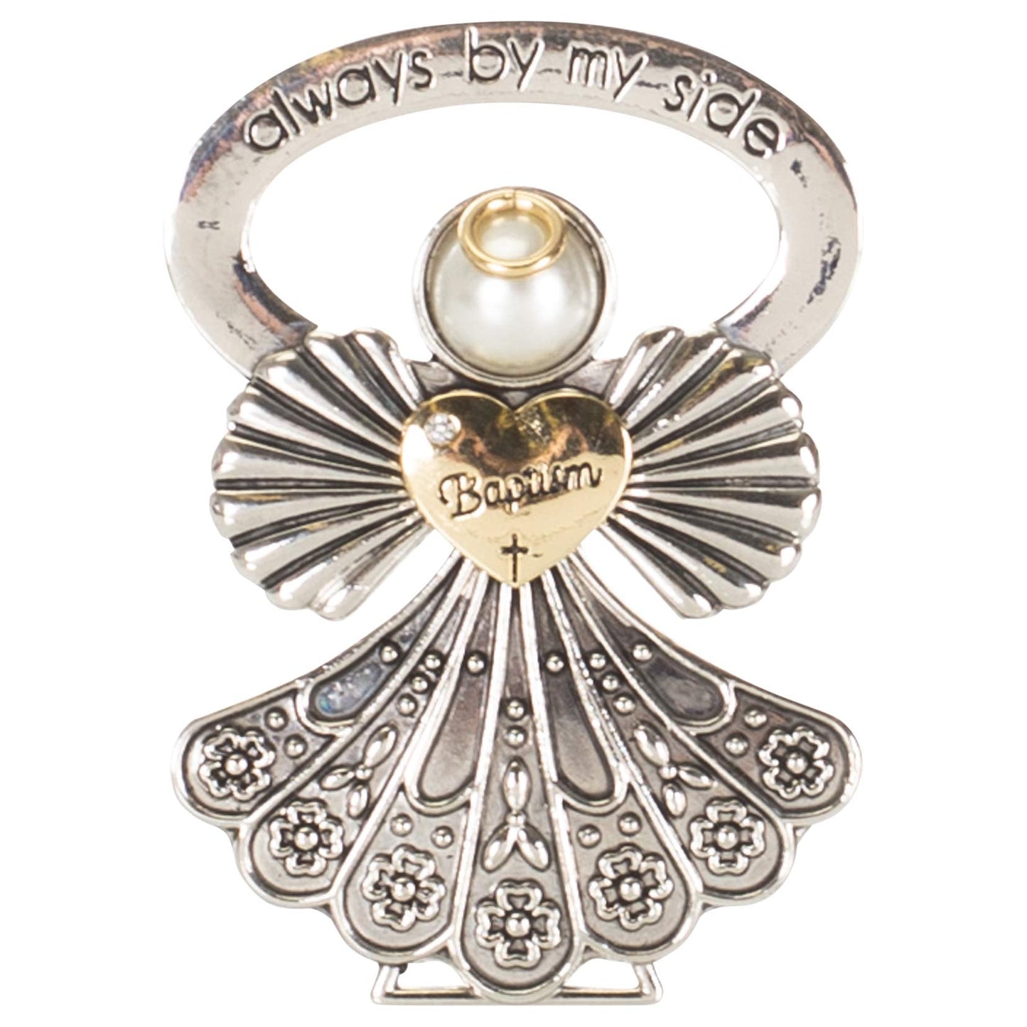 Roman 2.5-inch Bedside Angel - Always by My Side Baptism