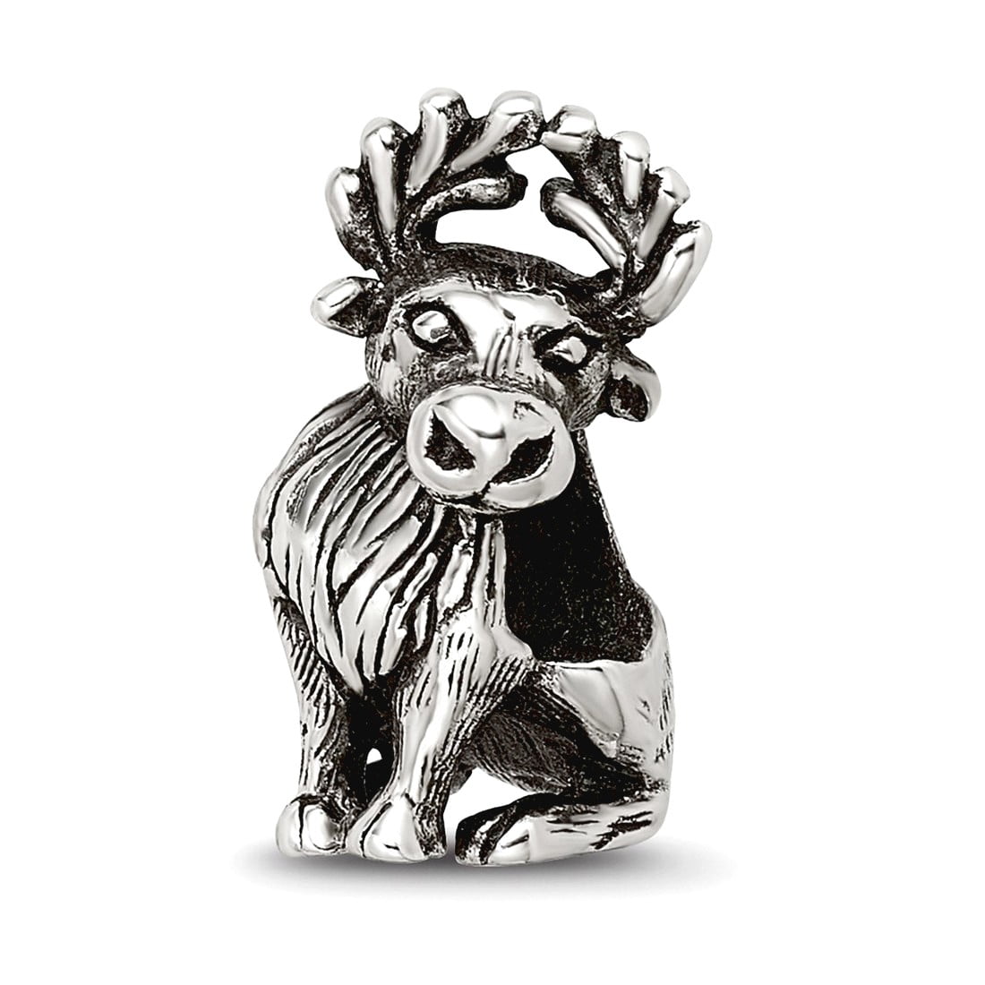 Sterling Silver Reflections Moose Bead
