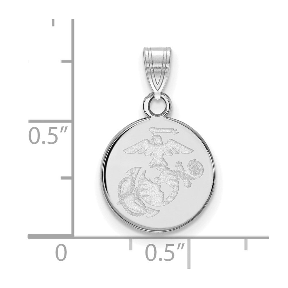 10kw Small U.S. Marine Corps Disc Pendant