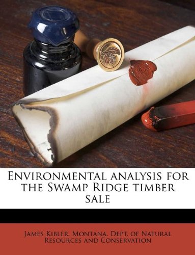 Environmental analysis for the Swamp Ridge timber sale