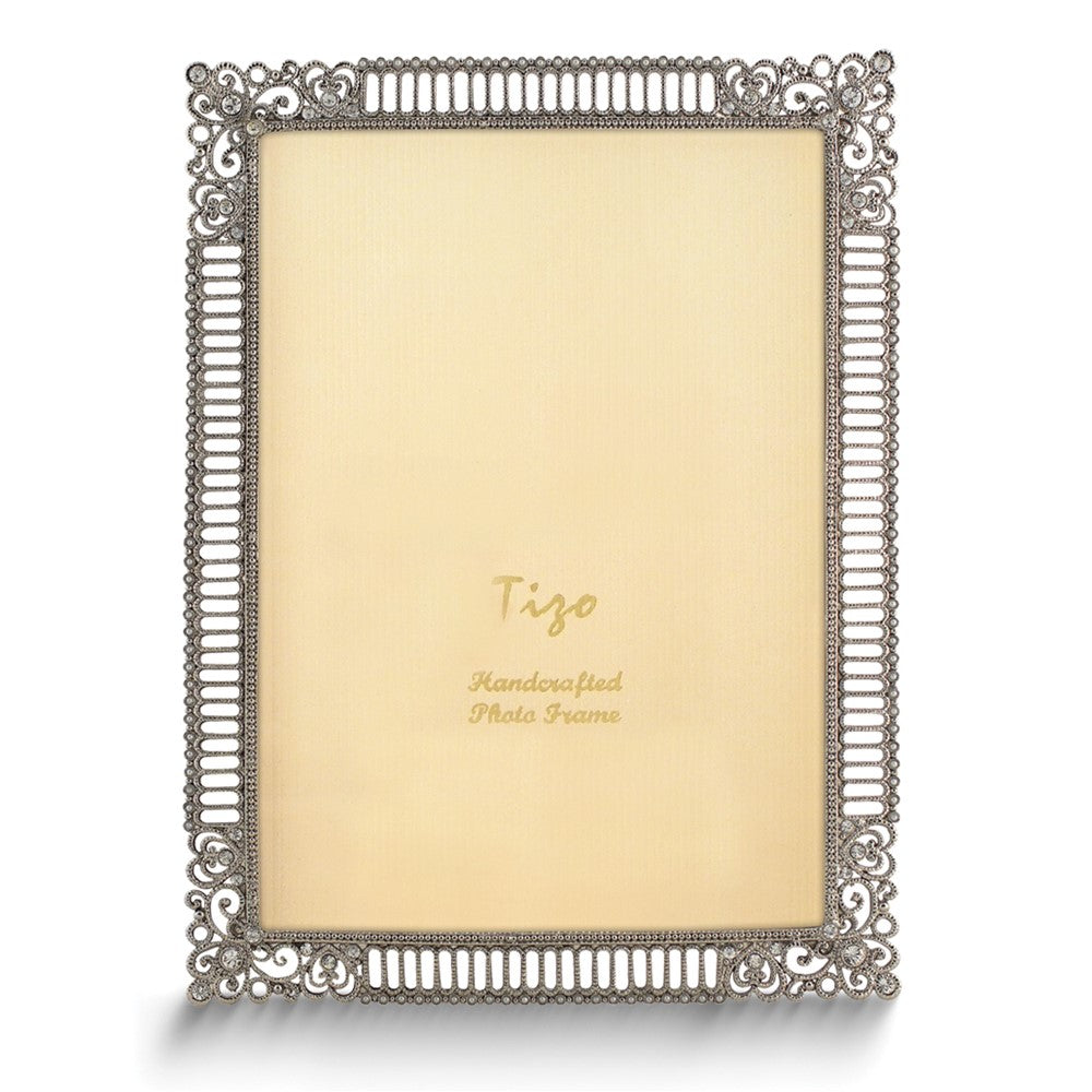 Jeweltone Pierced with Scrolled Corners 4x6 Photo Frame