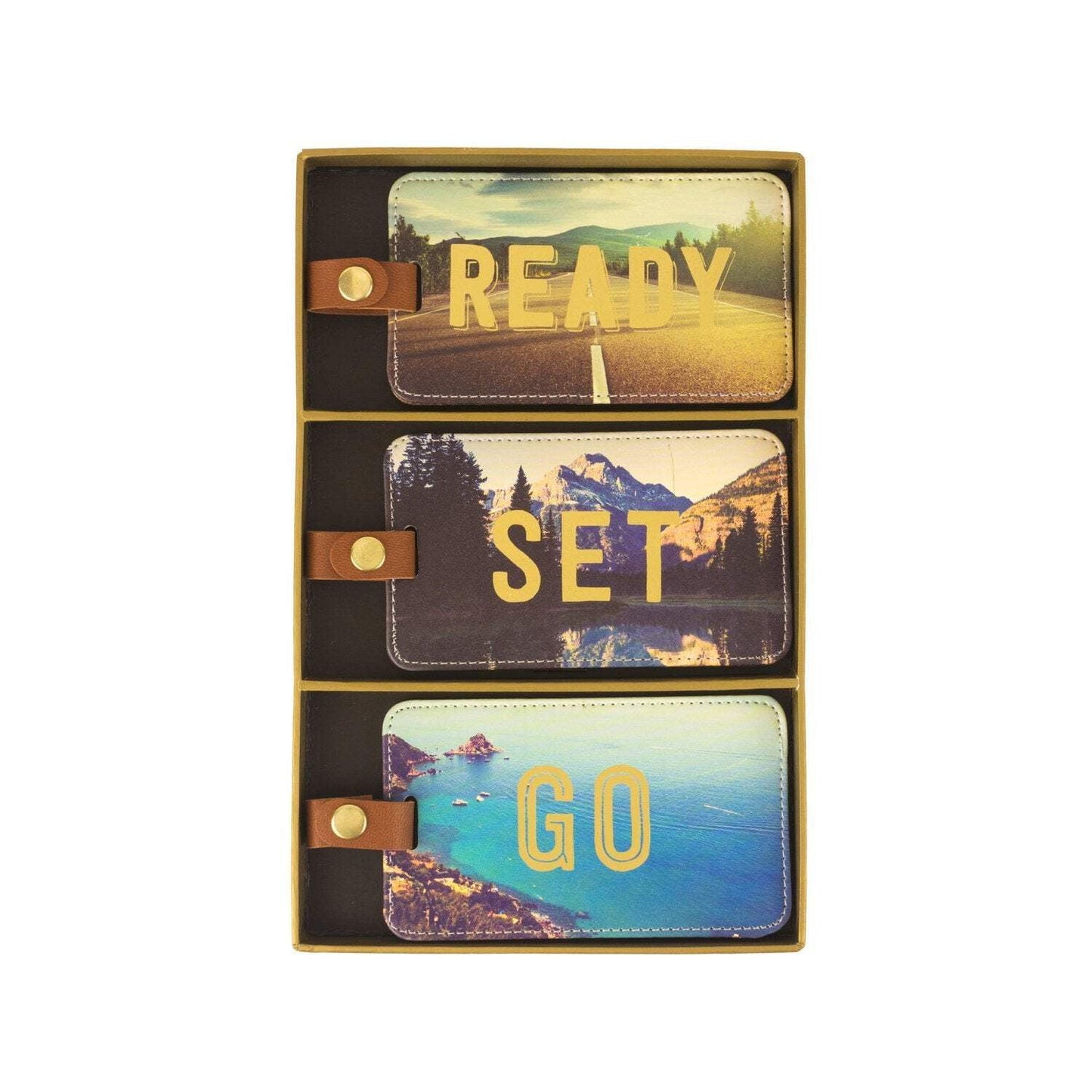 Eccolo Ready, Set, Go Luggage Tag Set