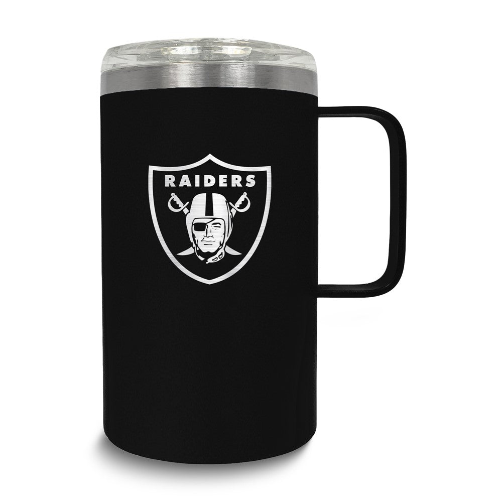 NFL Las Vegas Raiders Stainless Steel 18 oz. Hustle Mug with Lid