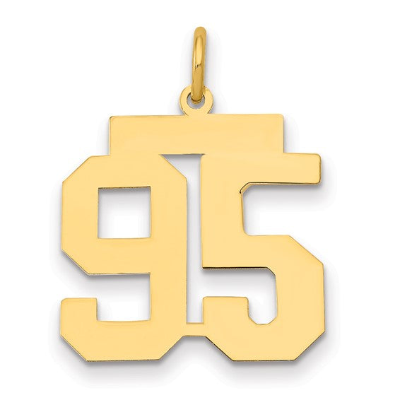 Personalized Number Charms & Pendants