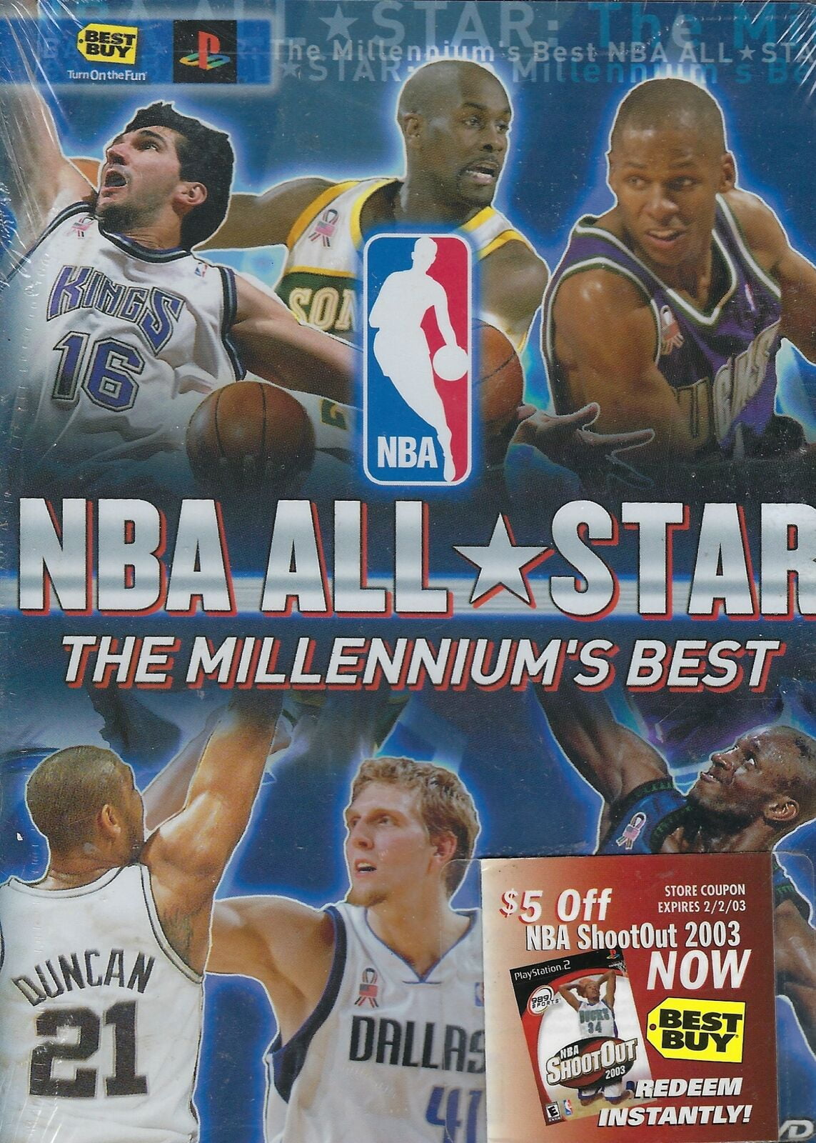 NBA All Star The Millennium's Best (2002) Brand New DVD