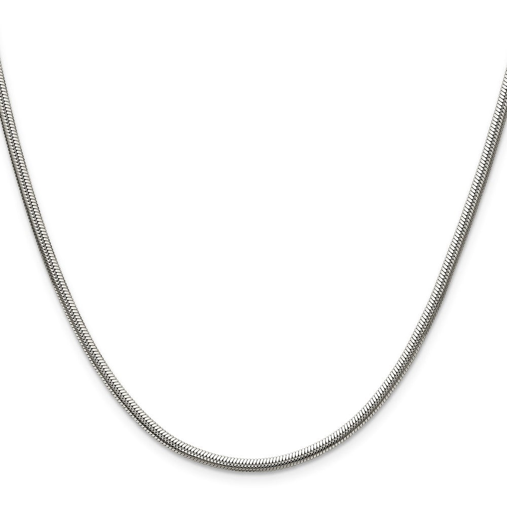 Chisel Stainless Steel Polished 2.7mm 16 inch Snake Chain