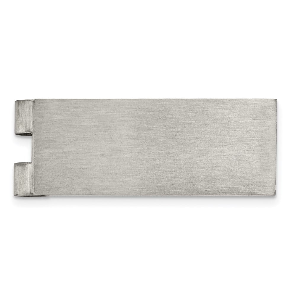 Stainless Steel Brushed Money Clip