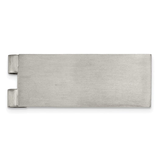 Stainless Steel Brushed Money Clip