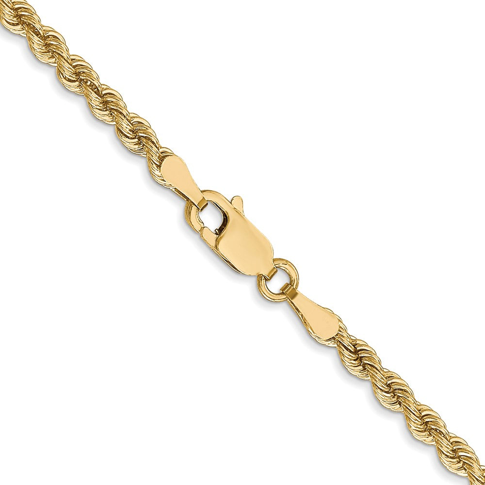 10k 2.75mm Regular Rope Chain