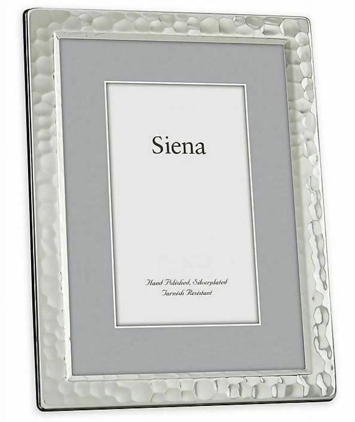 Siena Hammered Frame Silver 4x6