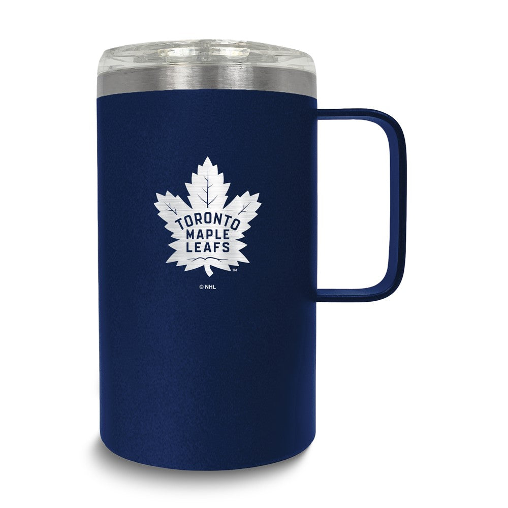 NHL Toronto Maple Leafs Stainless Steel 18 oz. Hustle Mug with Lid