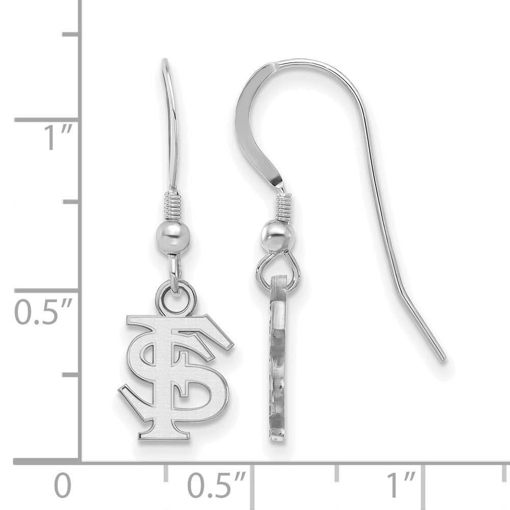 Women's Florida State Seminoles Sterling Silver XS Dangle Earrings