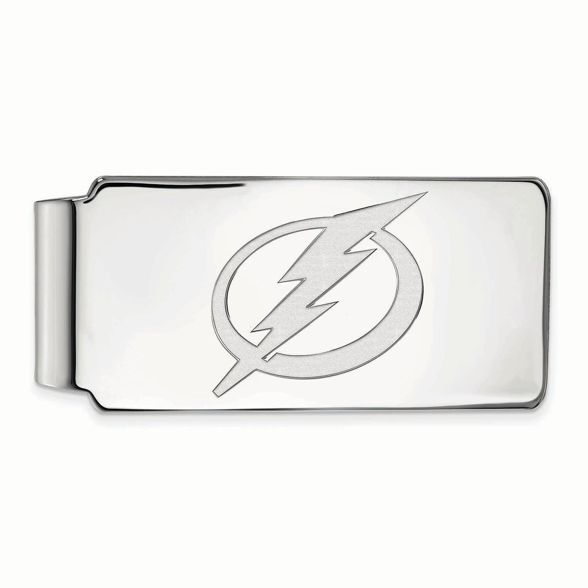 Silver Tampa Bay Lightning Money Clip