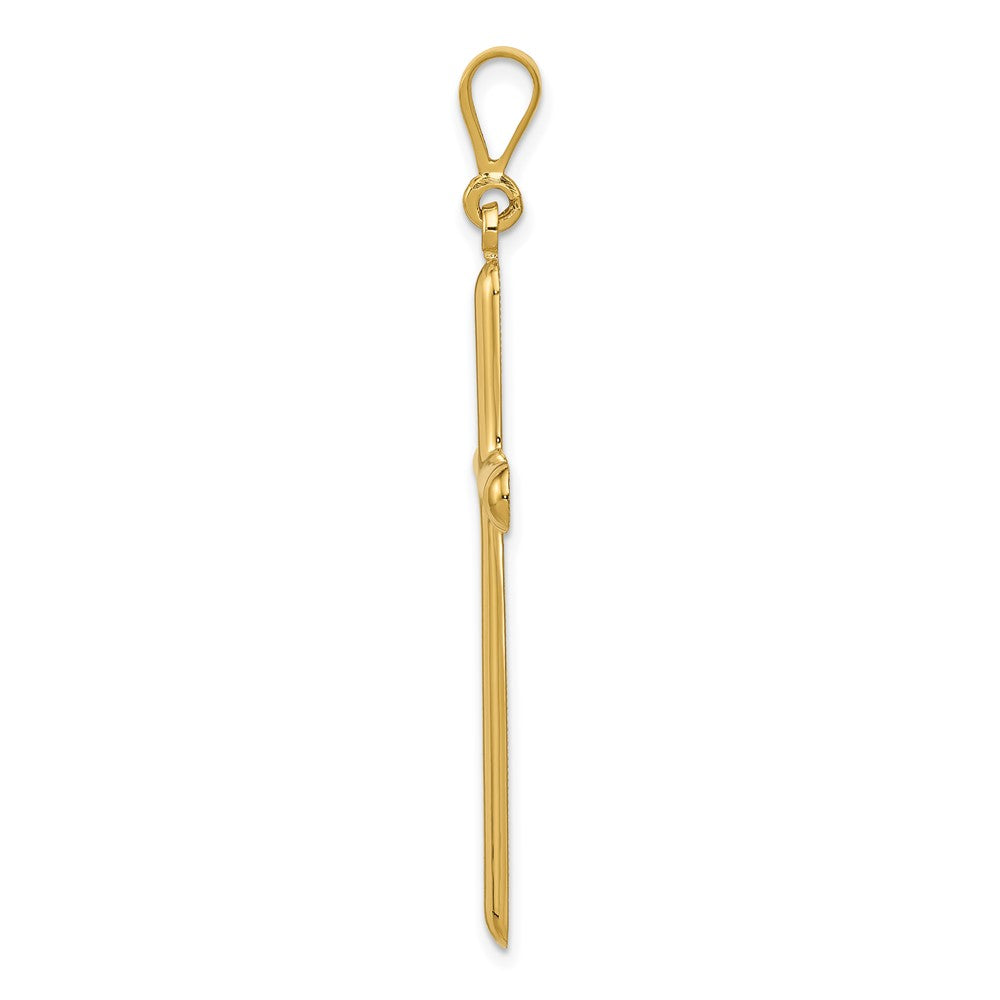 10k Cross Pendant Yellow Gold