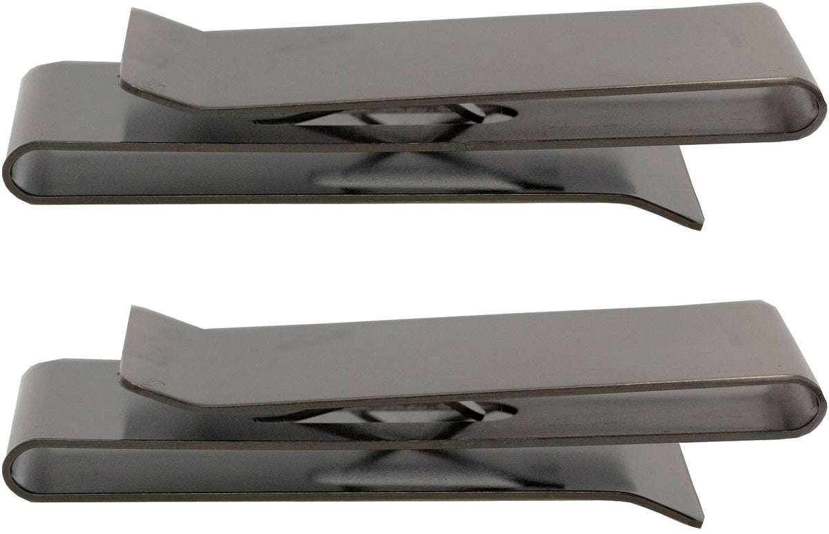 Chrome-Plated Double-Sided Boxed Money Clip
