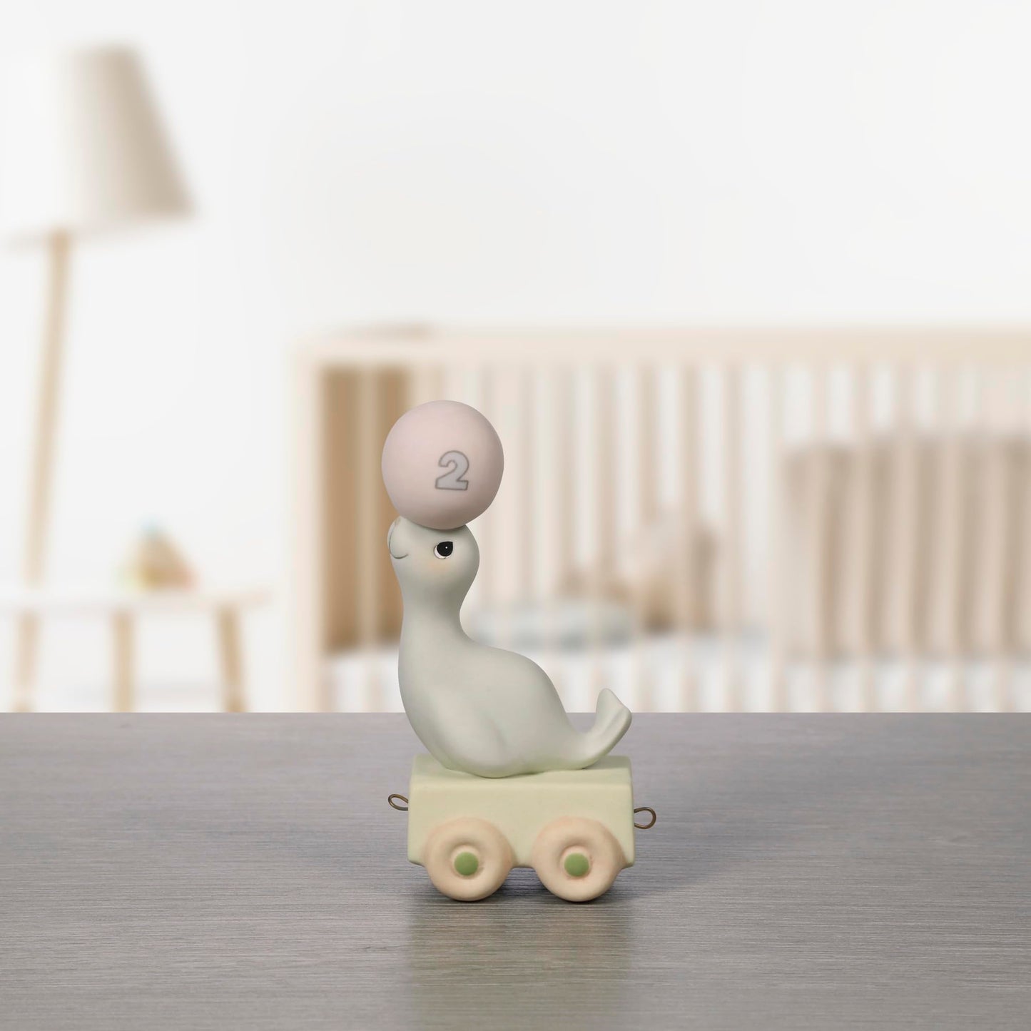 Precious Moments Birthday Train, Age 2, God Bless You On Your Birthday Figurine, Count 1